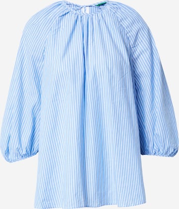 UNITED COLORS OF BENETTON Bluse i blå: forside