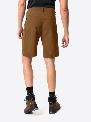 VAUDE Regular Athletic Pants 'Elope' in Brown