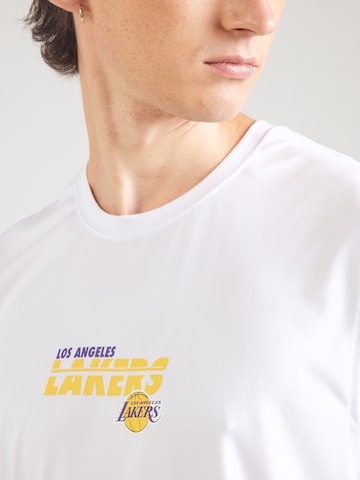 NEW ERA - Camiseta 'NBA ESSENTIALS' en blanco