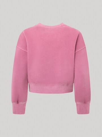 Pepe Jeans Μπλούζα φούτερ 'LYNETTE' σε ροζ