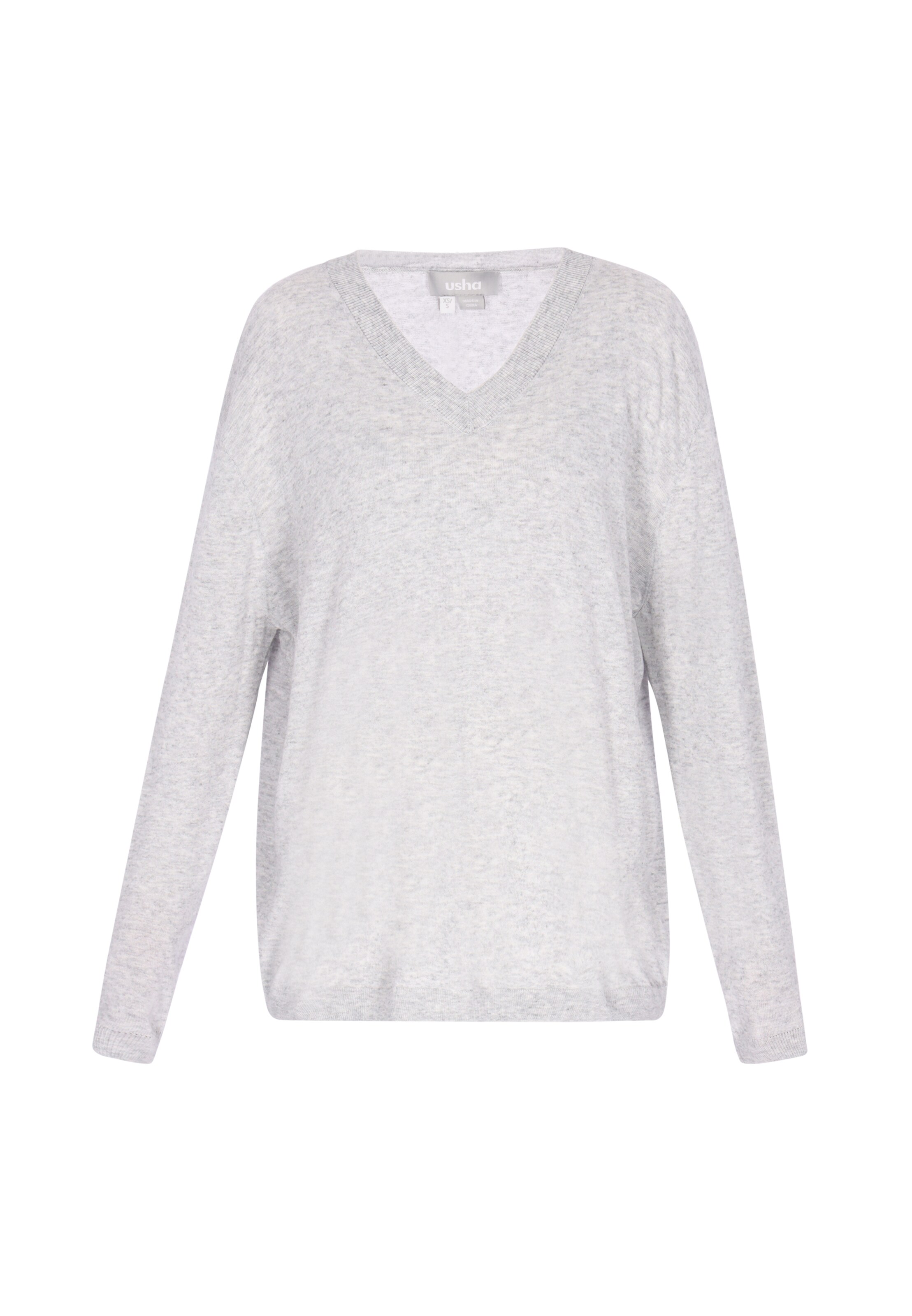 Usha Trui 'Casual' in Grijs: voorkant