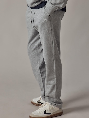 OWN Off With Nature Regular Broek 'Joggers Felpati Dritti' in Grijs