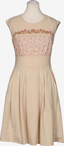 Blutsgeschwister Kleid S in Beige: Vorderseite