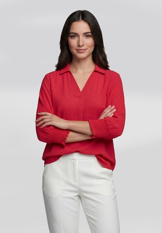 Chemisier Usha en rouge : devant