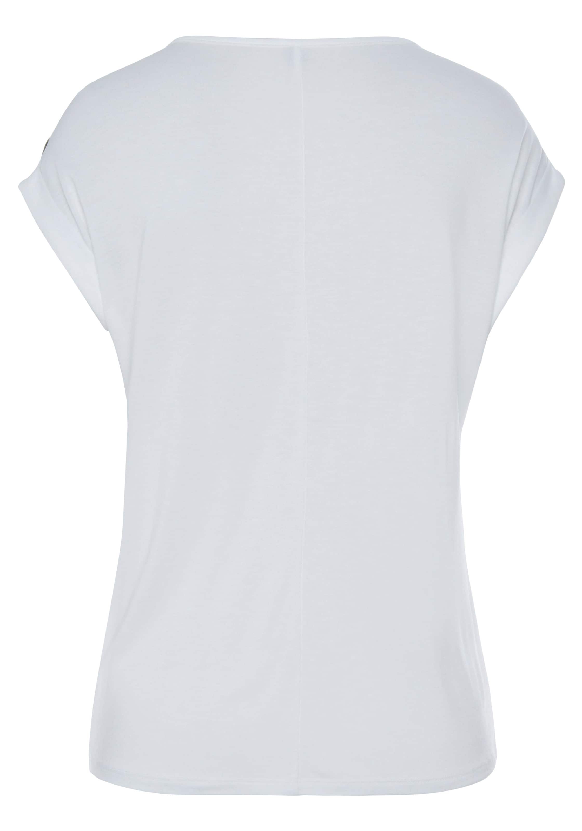 BUFFALO Koszulka w kolorze biały