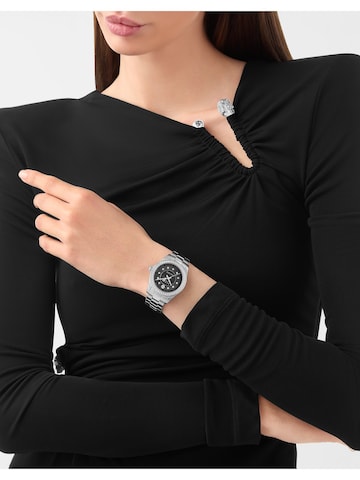 Philipp Plein Watches Analog watch 'Queen Supreme' in Silver: front