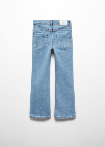 MANGO KIDS Flared Jeans i blå