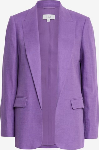 Blazer Marks & Spencer en violet : devant
