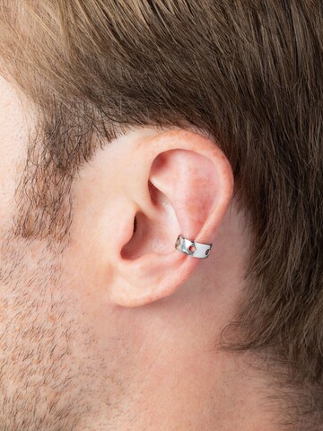 YParis - Pendientes 'Ear cuff June Trash S' en plata