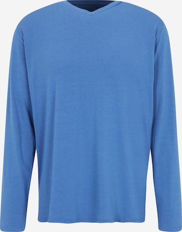 SCHIESSER Schlafshirt in Blau: predná strana