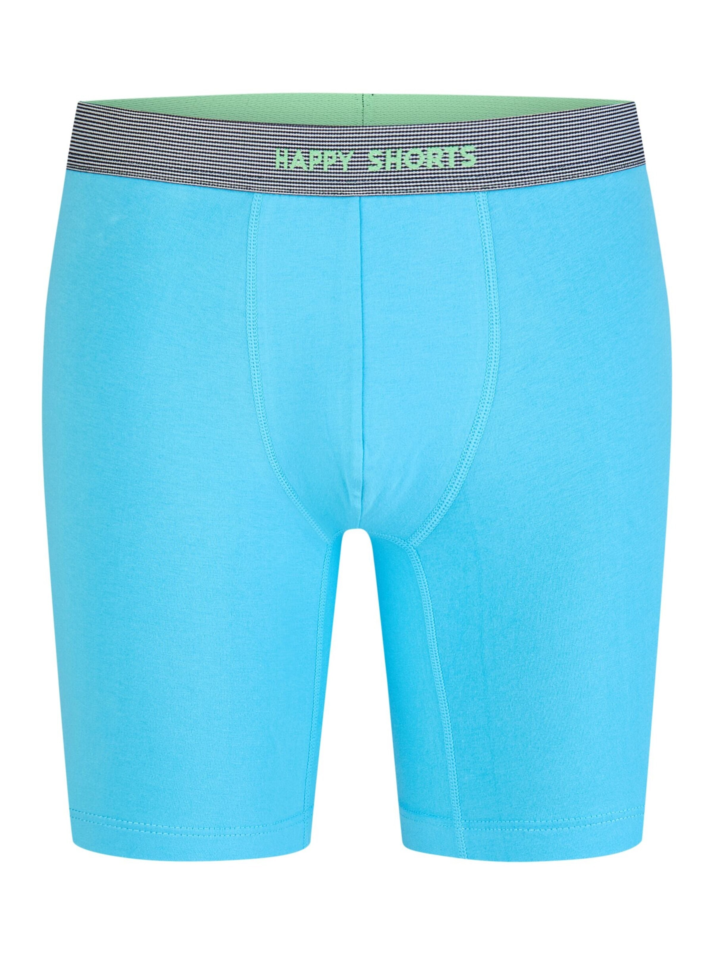 Happy Shorts Boxer shorts '2 Happy Shorts Jersey Trunk Long Men's Boxer Shorts Pant' in Mixed colours