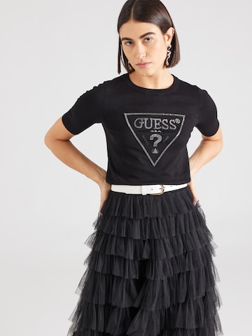GUESS Sweater 'KAYLA' in Black: front