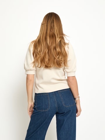 Peppercorn - Top 'Minnie' en beige