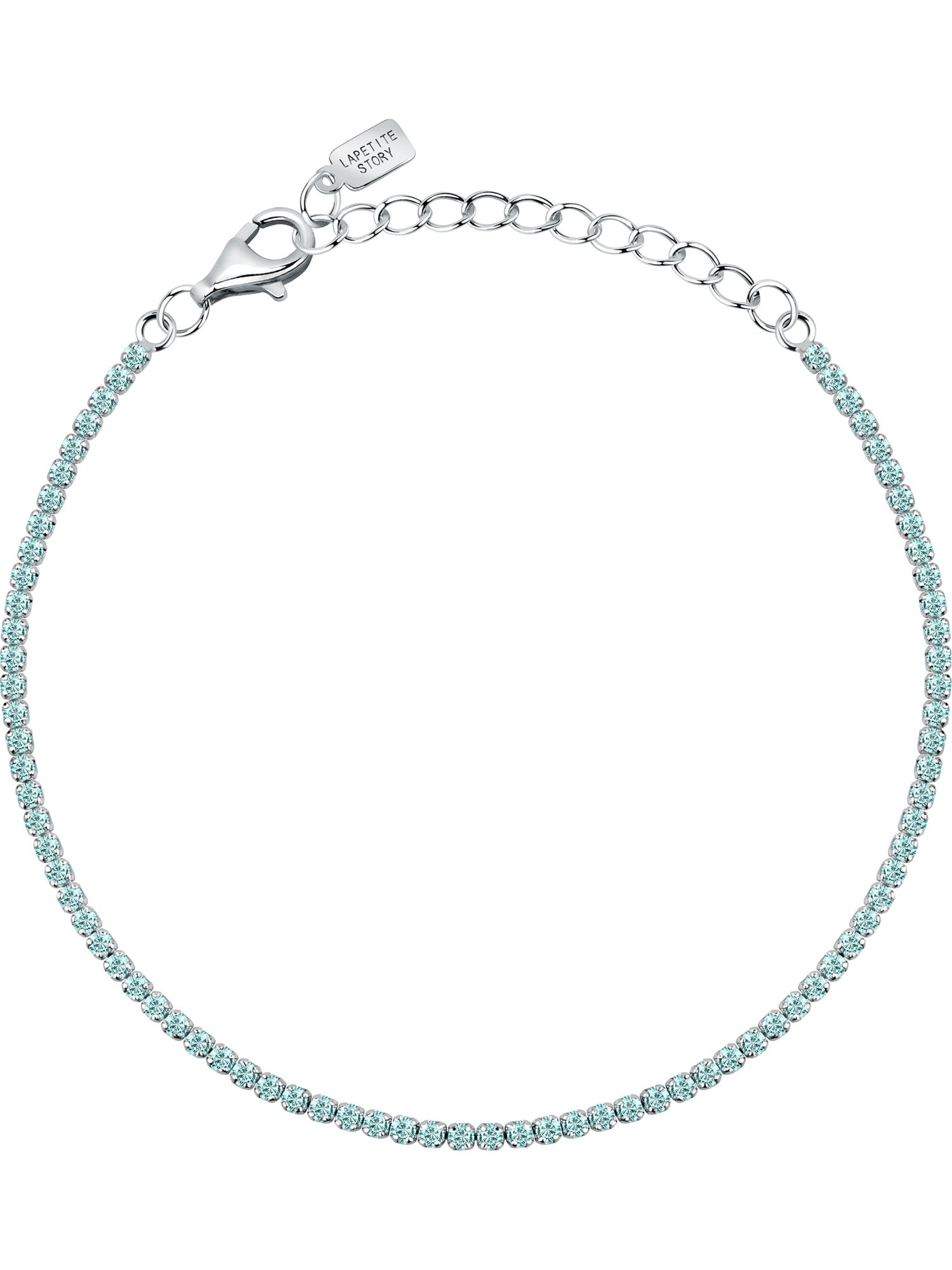 La Petite Story Armband in Blau: Vorderseite