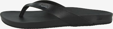 Infradito 'Cushion' di REEF in nero: frontale