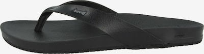 REEF Strand-/badschoen 'Cushion' in de kleur Zwart, Productweergave