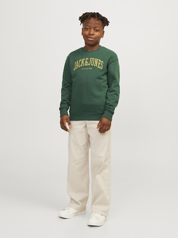 Jack & Jones Junior Sweatshirt 'Josh' in Grün