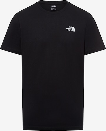 THE NORTH FACE Shirt in Zwart: voorkant
