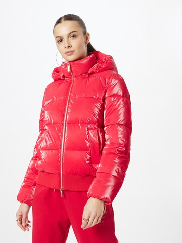ARMANI EXCHANGE Zimní bunda – červená: přední strana