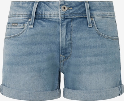 Jeans Pepe Jeans pe albastru denim, Vizualizare produs