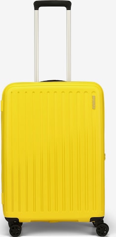 Trolley 'Rejoy ' di American Tourister in giallo: frontale