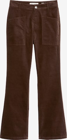 Pantalon Marc O'Polo en marron : devant