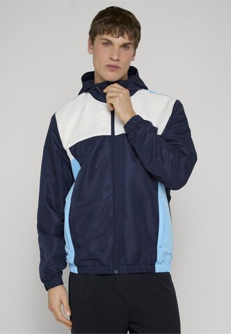 Sergio Tacchini Trainingsjack 'Granada' in Blauw: voorkant