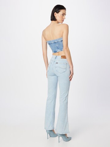 Lee Flared Jeans 'BREESE' in Blauw