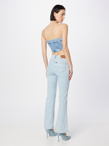 Lee Flared Jeans 'BREESE' in Blauw