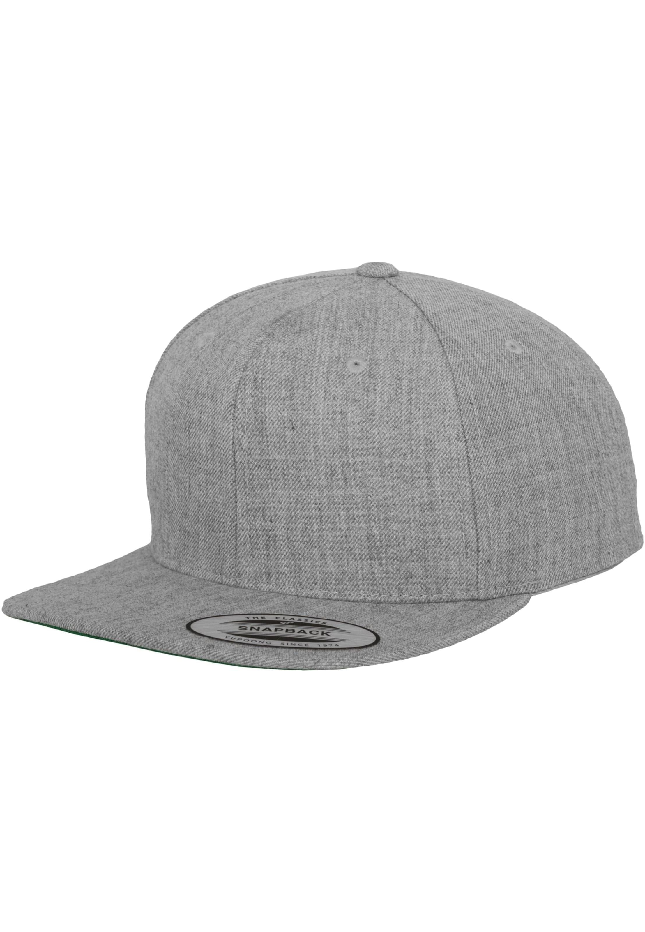 Flexfit Cap in Grau: Vorderseite