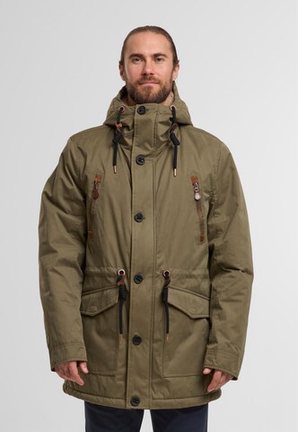 Giacca invernale di INDICODE JEANS in verde