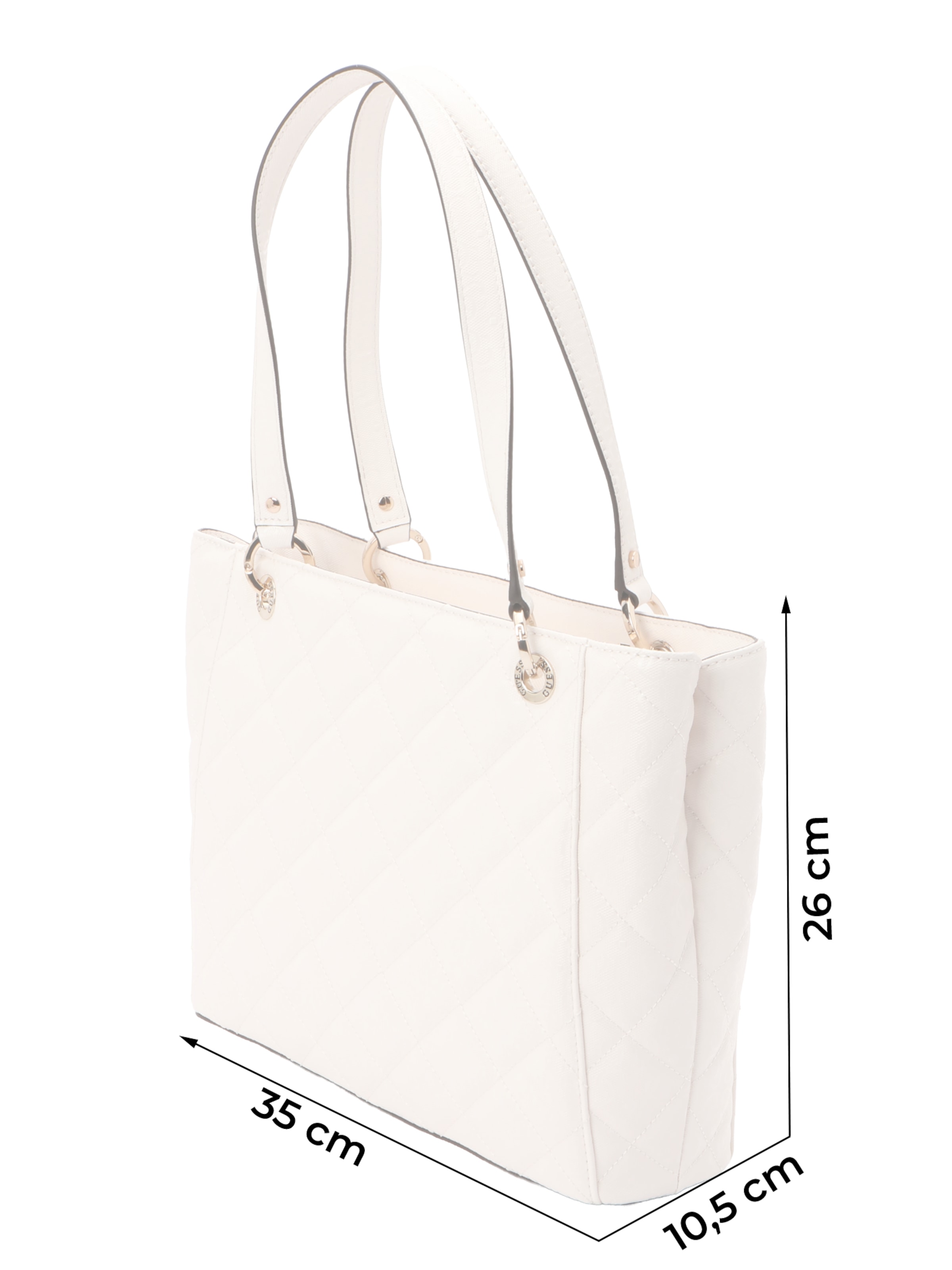 Sac bandoulière 'Libby Noel' GUESS en blanc