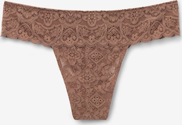 INTIMISSIMI Slip in Braun: Vorderseite