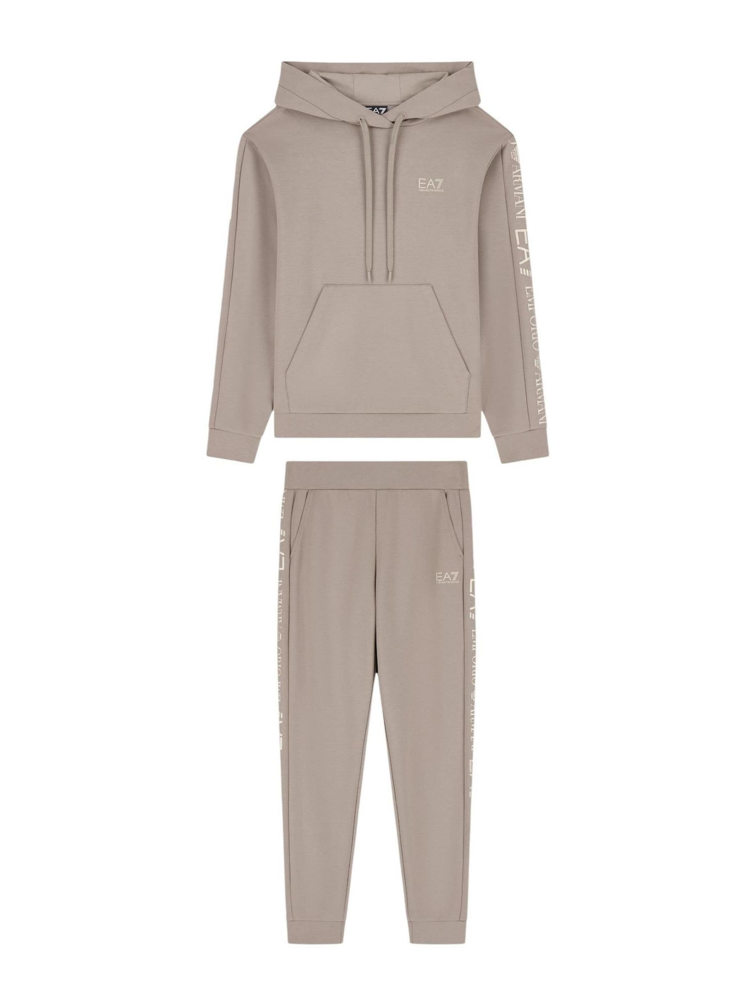 EA7 Emporio Armani - Pantalón deportivo en gris: frente
