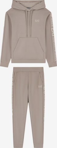 EA7 Emporio Armani - Pantalón deportivo en gris: frente