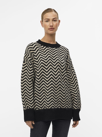 Pull-over 'Lucia' OBJECT en noir : devant