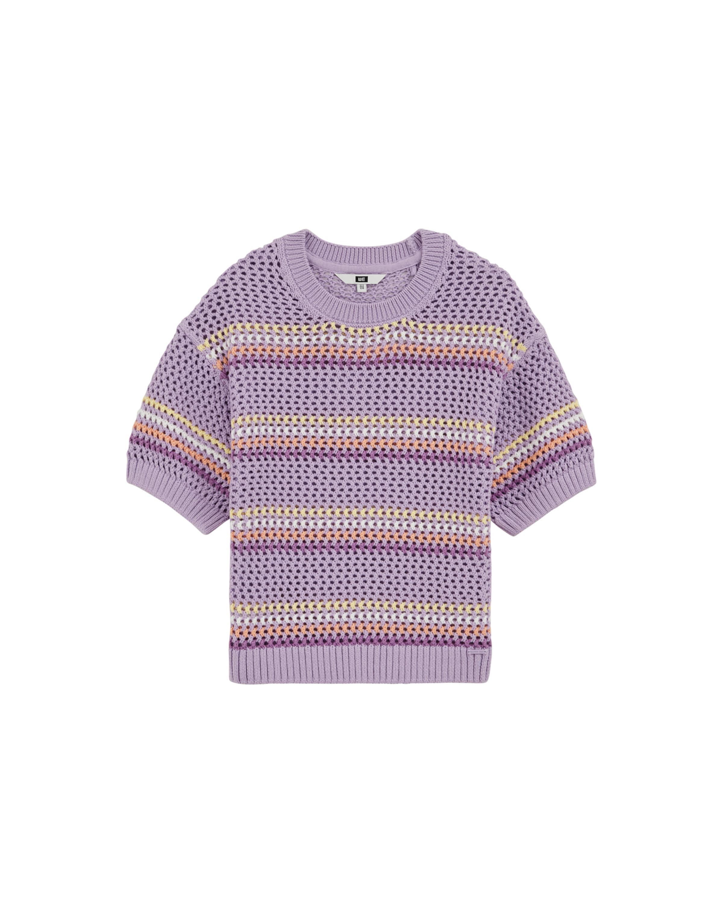 WE Fashion Trui in Lila: voorkant