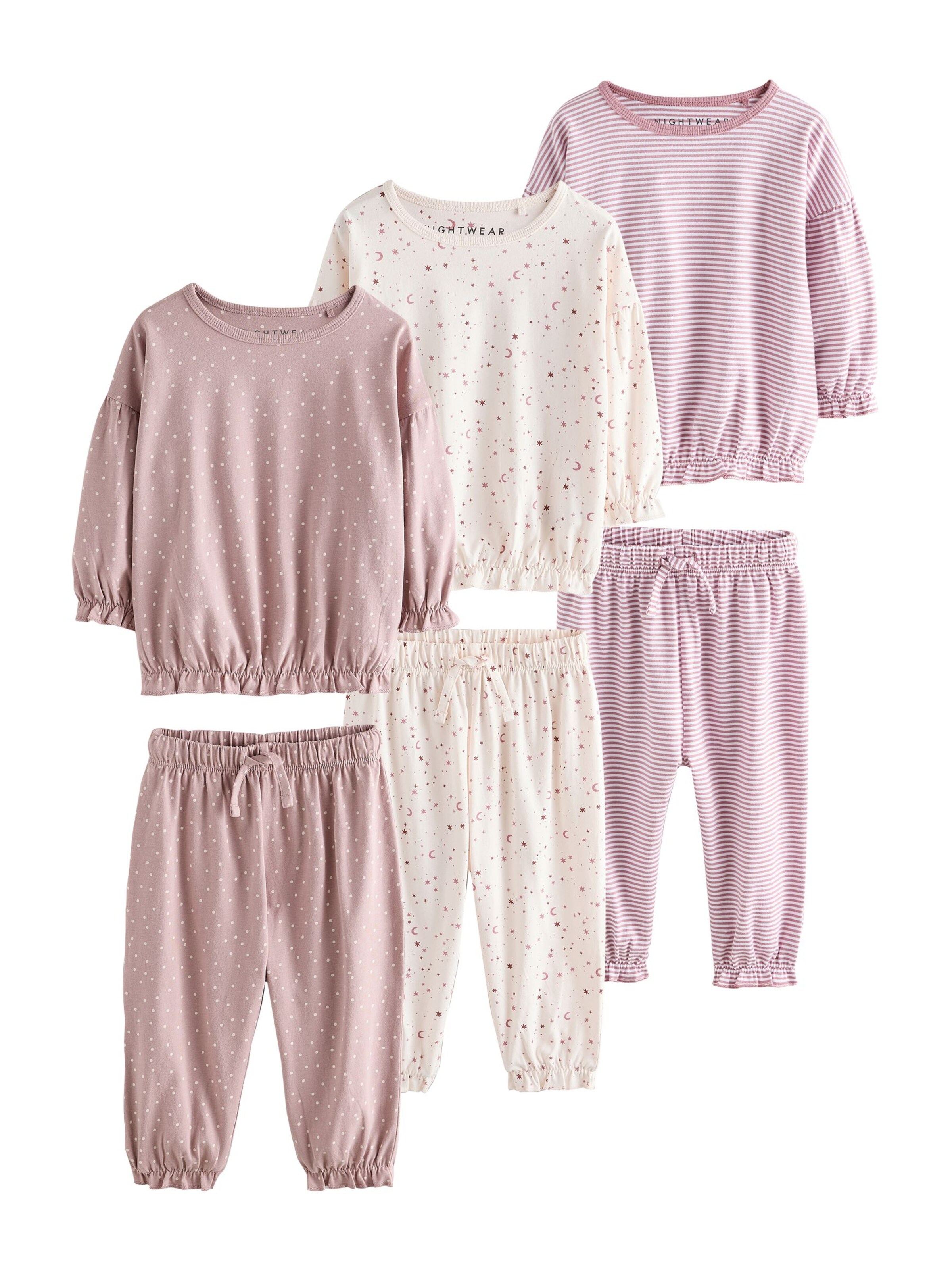 Next Pyjama in Lila: Vorderseite