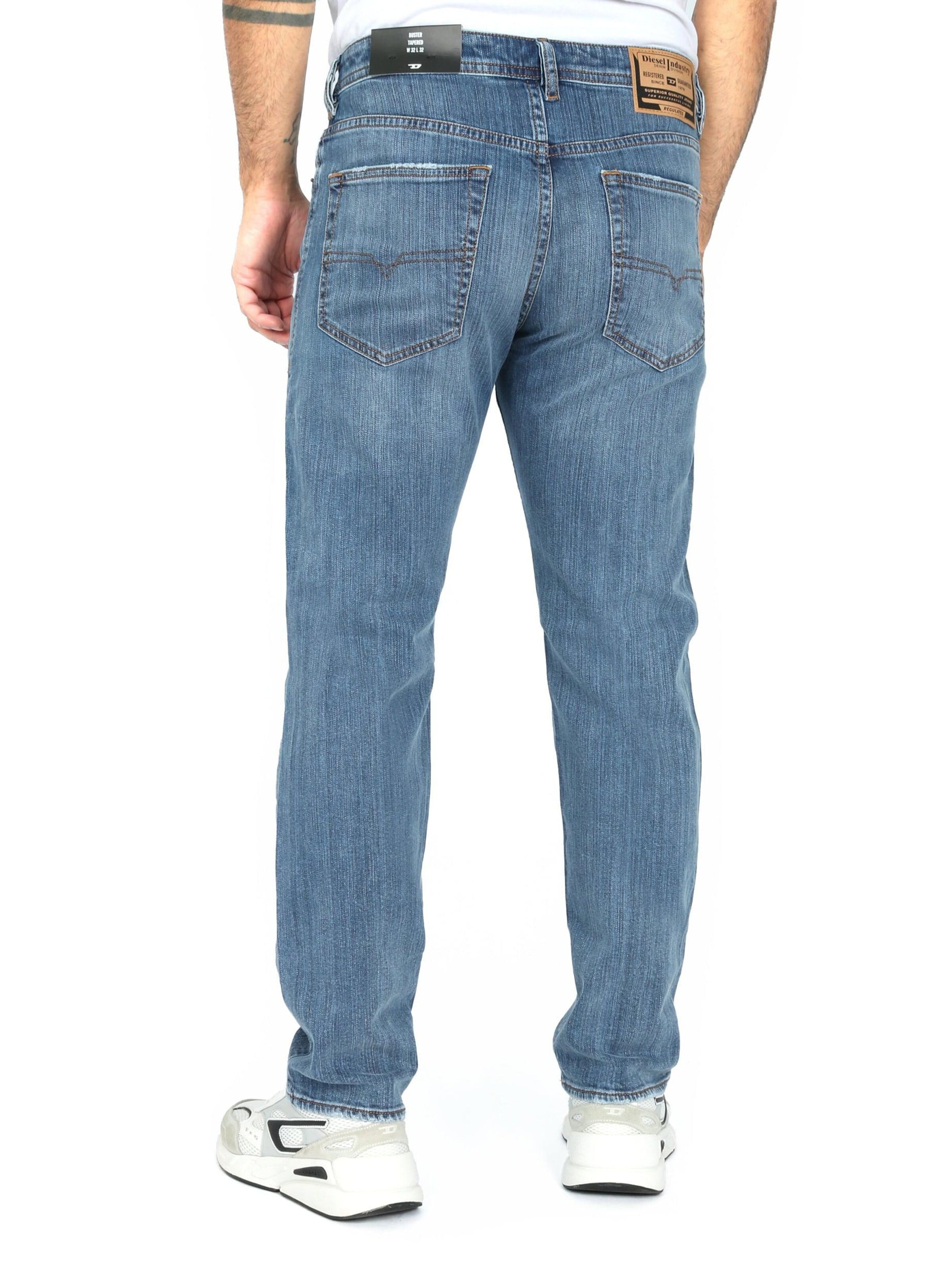 DIESEL Tapered Jeans 'Buster-X' in Blue