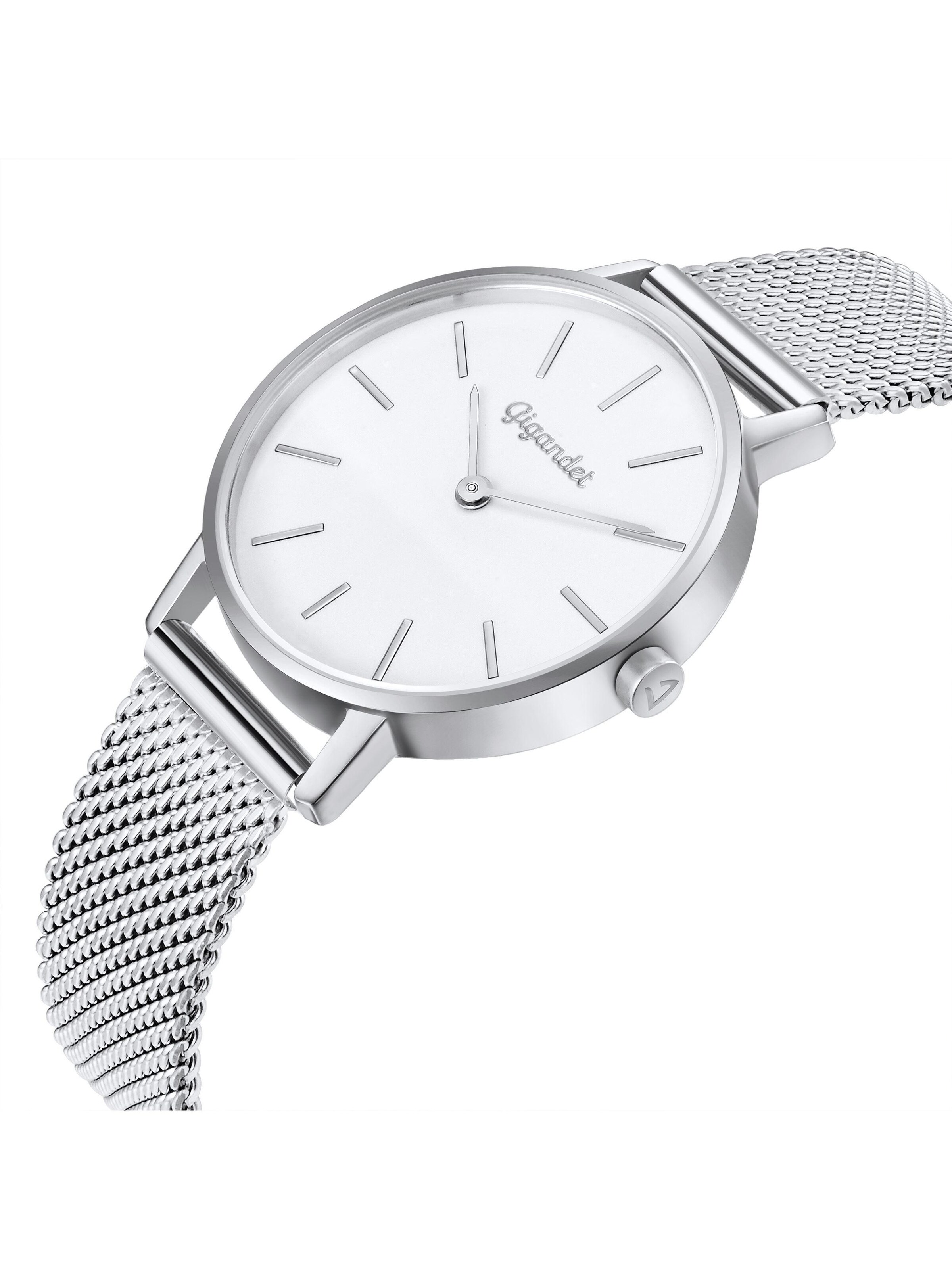 Gigandet Analog Watch 'MINIMALISM' in Silver