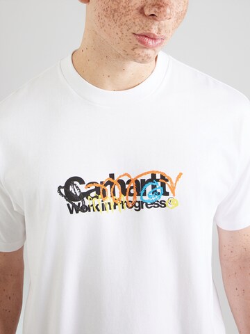 balta Carhartt WIP Marškinėliai 'Primary'