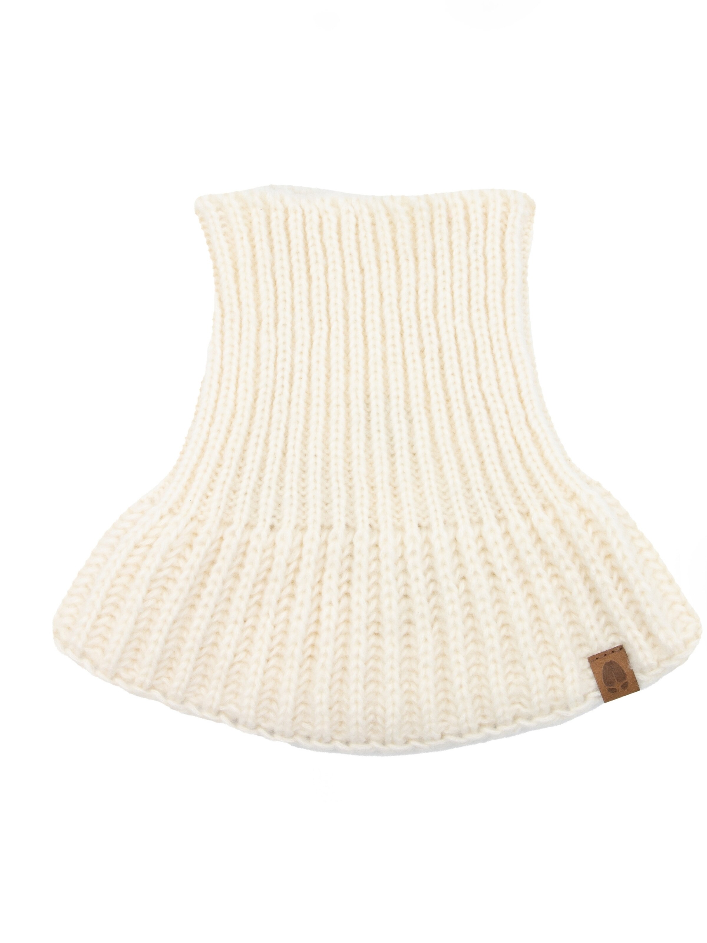 KOPYTO Scarf 'BUBO' in White: front