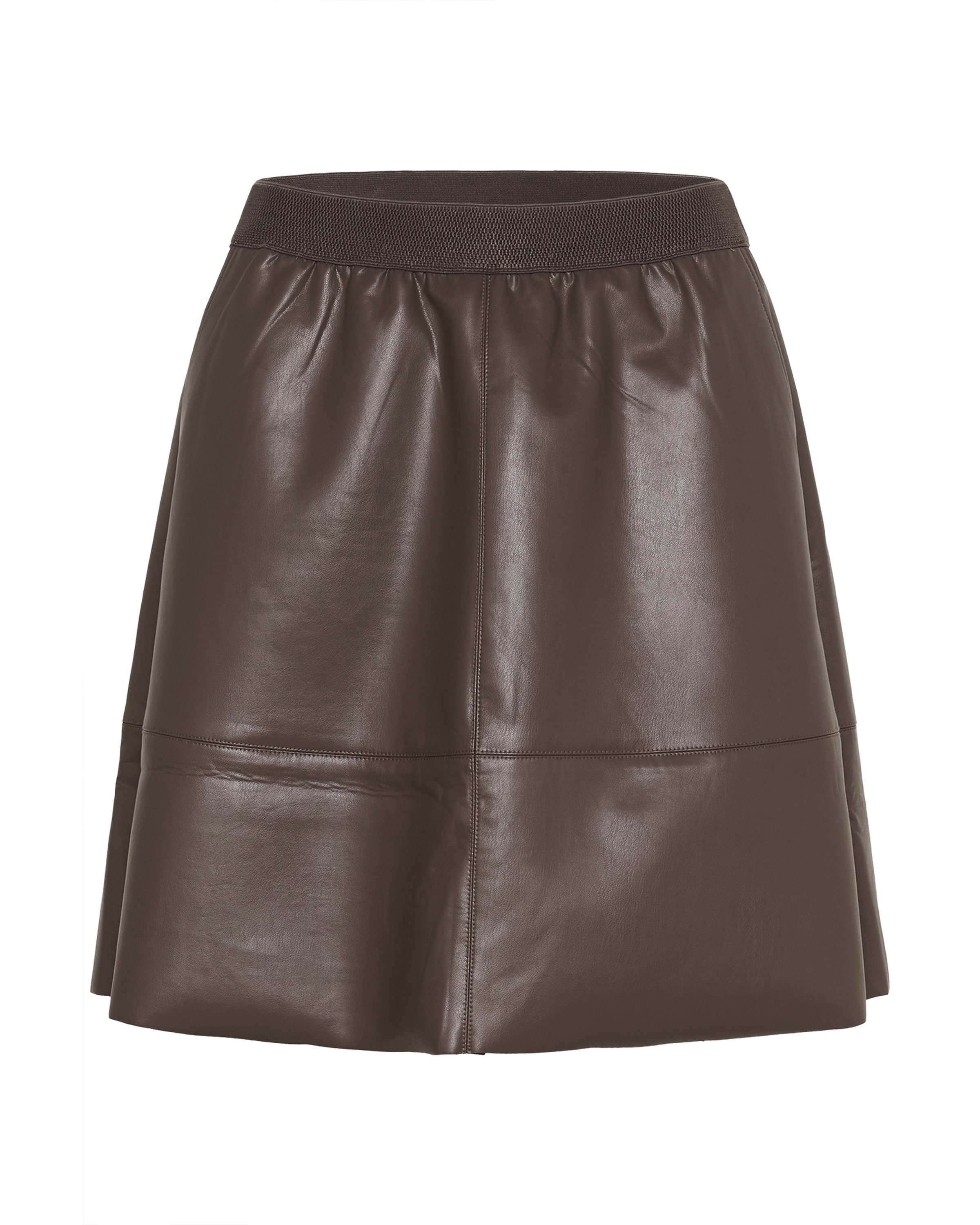 Kaffe Rock 'Mikka' in Braun: Vorderseite