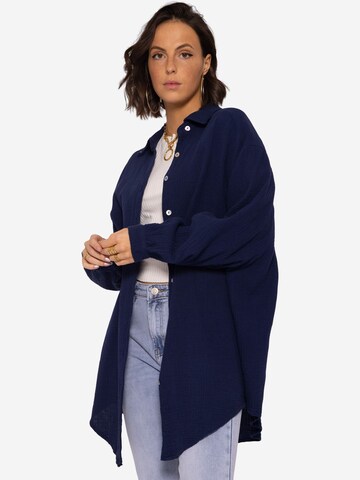 SASSYCLASSY Bluse in Blau