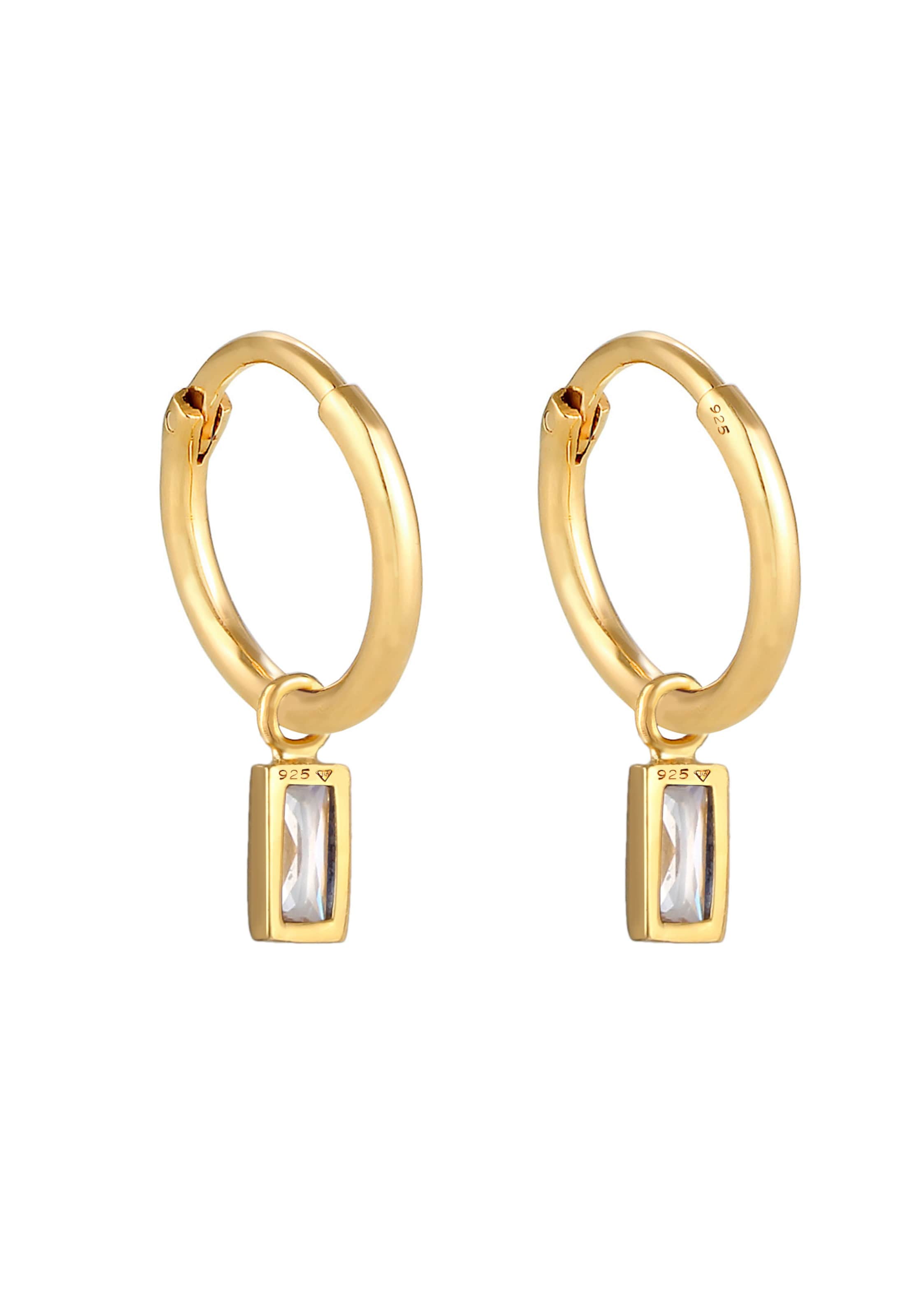 ELLINaušnice - zlatna boja