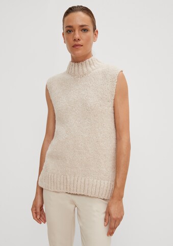 COMMA Pullover in Beige: Vorderseite