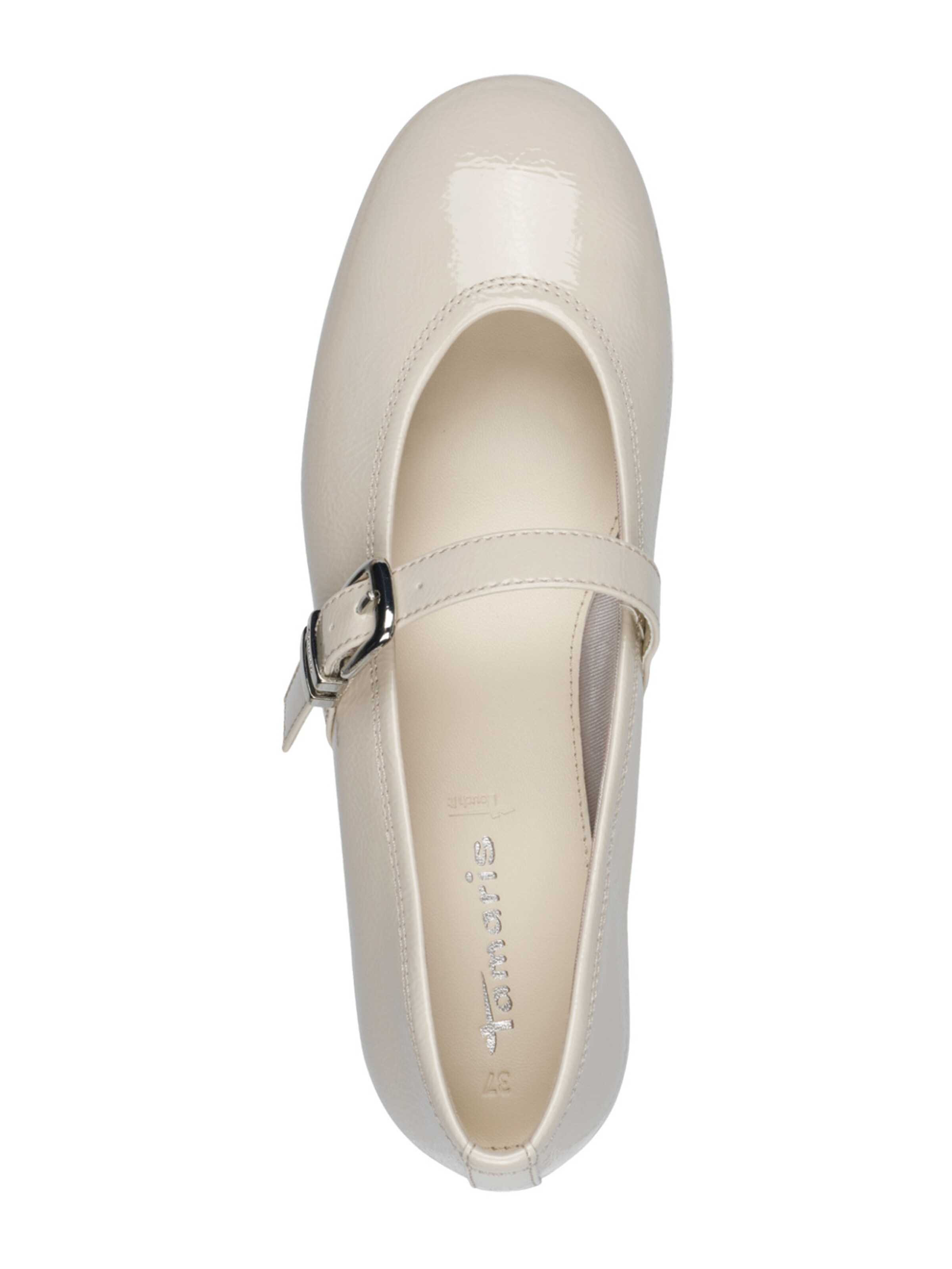 Ballerines à lanières Tamaris en beige