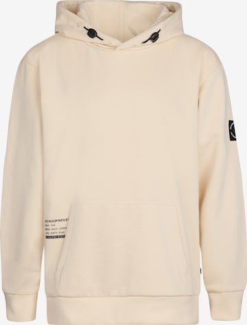 Petrol Industries Sweatshirt 'Mendocino' in Beige: Vorderseite