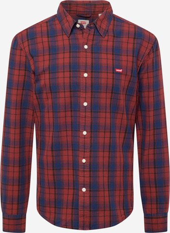 LEVI'S ® Slim Fit Shirt 'Battery Housemark Slim Fit' in Rot: predná strana