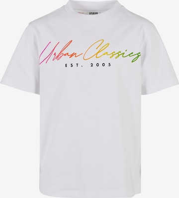 Urban Classics - Camiseta en blanco: frente